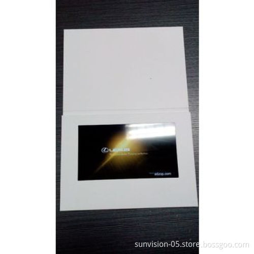 Video greeting card in 2.4'', 2.8'', 4.3'', 7'', 9'', 10.1''